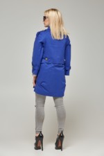 Демисезонный плащ Mila Nova Q-27 электрик — изображение 2