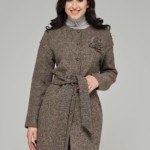 Демисезонное пальто Mila Nova ПВ-46 капучино