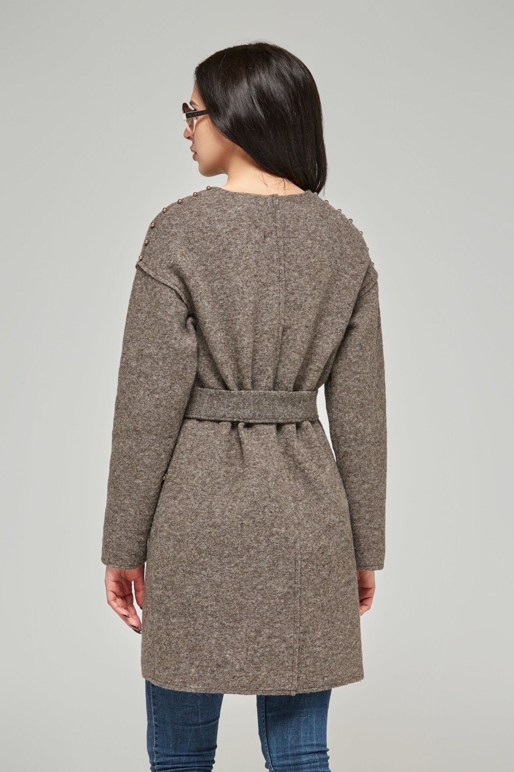 Демисезонное пальто Mila Nova ПВ-46 капучино — изображение 4