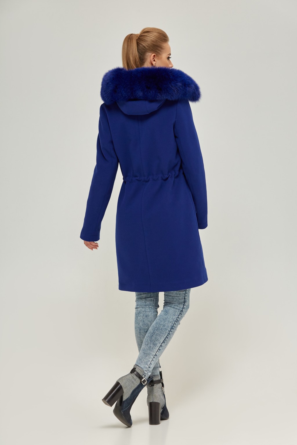 Зимняя парка Mila Nova П-58 электрик — изображение 3