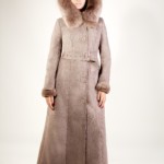 Зимняя дубленка Mila Nova Д-1 капучино