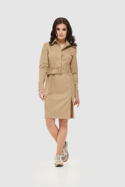 Летнее платье Mila Nova J-11 бежевое