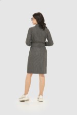 Летнее платье Mila Nova J-11 темно-серое — изображение 2