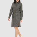 Летнее платье Mila Nova J-11 темно-серое