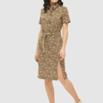 Летнее платье Mila Nova J-17 хаки