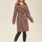 Демисезонный тренч Mila Nova ПВ-162 фреза