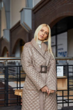 Демисезонный плащ Mila Nova ПВ-241 капучино