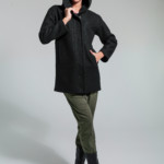 Демисезонное пальто Mila Nova З-26 черный