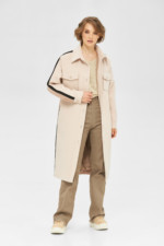 Демисезонное пальто Mila Nova ПВ-244 молоко