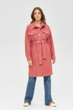 Демисезонное пальто Mila Nova ПВ-251 красный