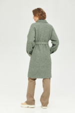 Демисезонное пальто Mila Nova ПВ-251 хаки — изображение 2