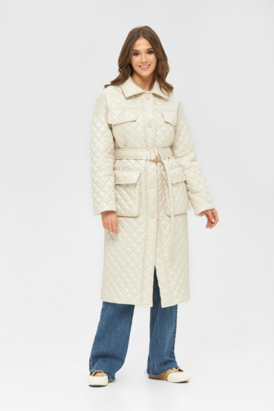 Демисезонный плащ Mila Nova ПВ-237 молоко