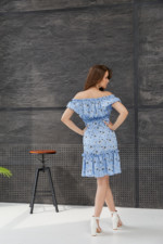 Літня сукня Mila Nova Ф-124 блакитна - Зображення 3