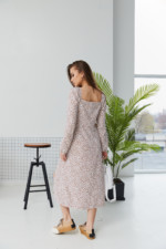 Летнее платье Mila Nova Ф-135 молоко — изображение 3