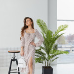 Летнее платье Mila Nova Ф-135 молоко