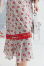 Летнее платье Mila Nova Ф-123 серое — изображение 3