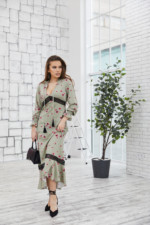 Летнее платье Mila Nova Ф-123 фисташка