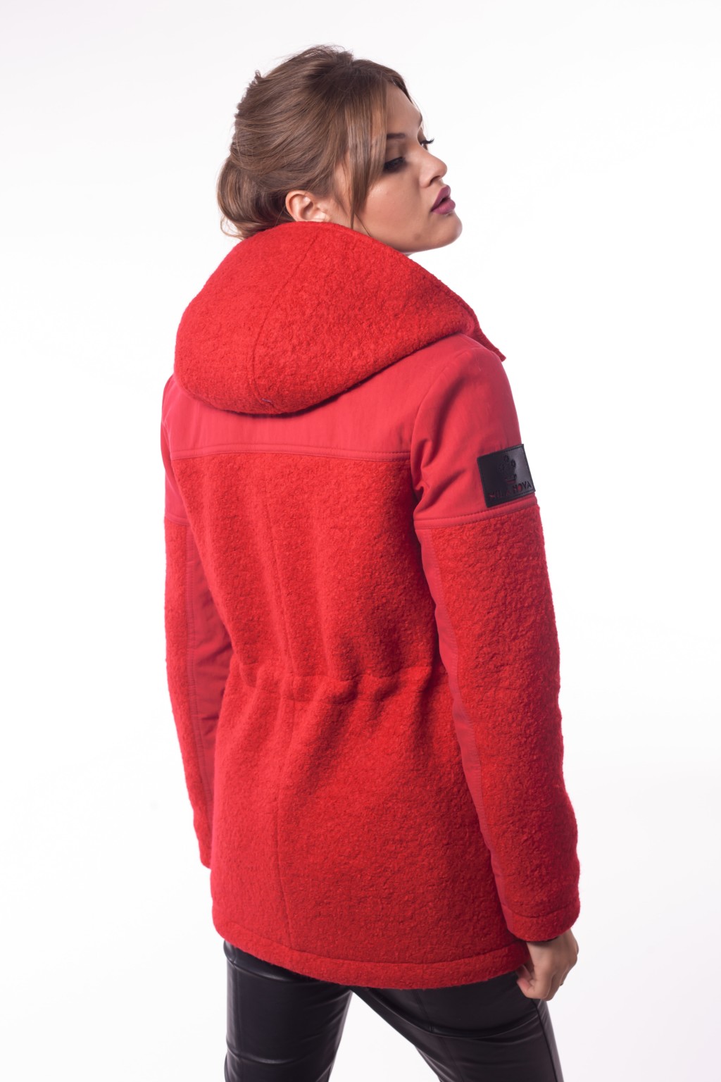 Демісезонна парка Mila Nova С-34 червоний - Зображення 3