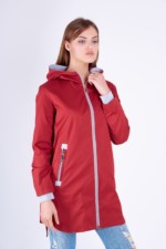 Демисезонный плащ Mila Nova С-67 терракот