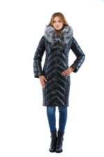 Зимняя куртка Mila Nova К-34 черный — изображение 2