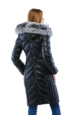 Зимняя куртка Mila Nova К-34 черный — изображение 3