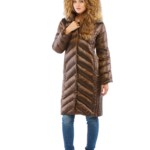 Зимняя куртка Mila Nova К-34 шоколад