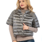 Демисезонная куртка Mila Nova КВ-2 серый