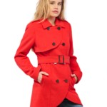 Демисезонное пальто Mila Nova ПВ-12 коралл