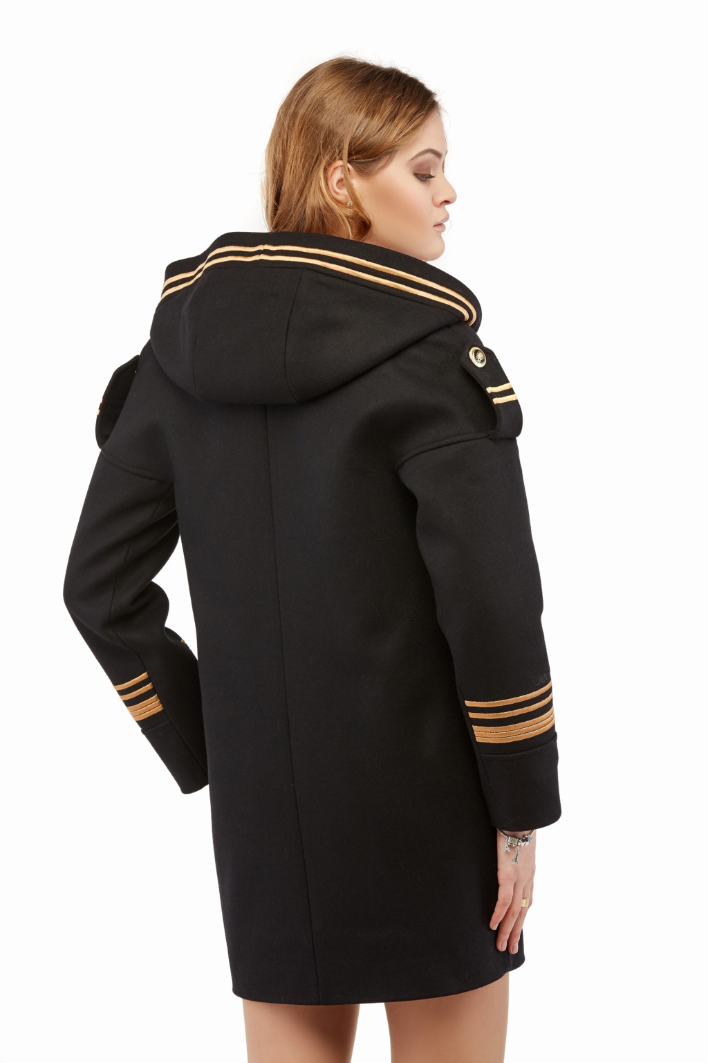 Демисезонное пальто Mila Nova ПВ-29 черный — изображение 5