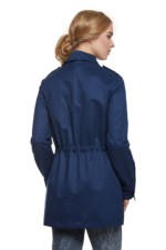 Демисезонная парка Mila Nova П-3в синий — изображение 2