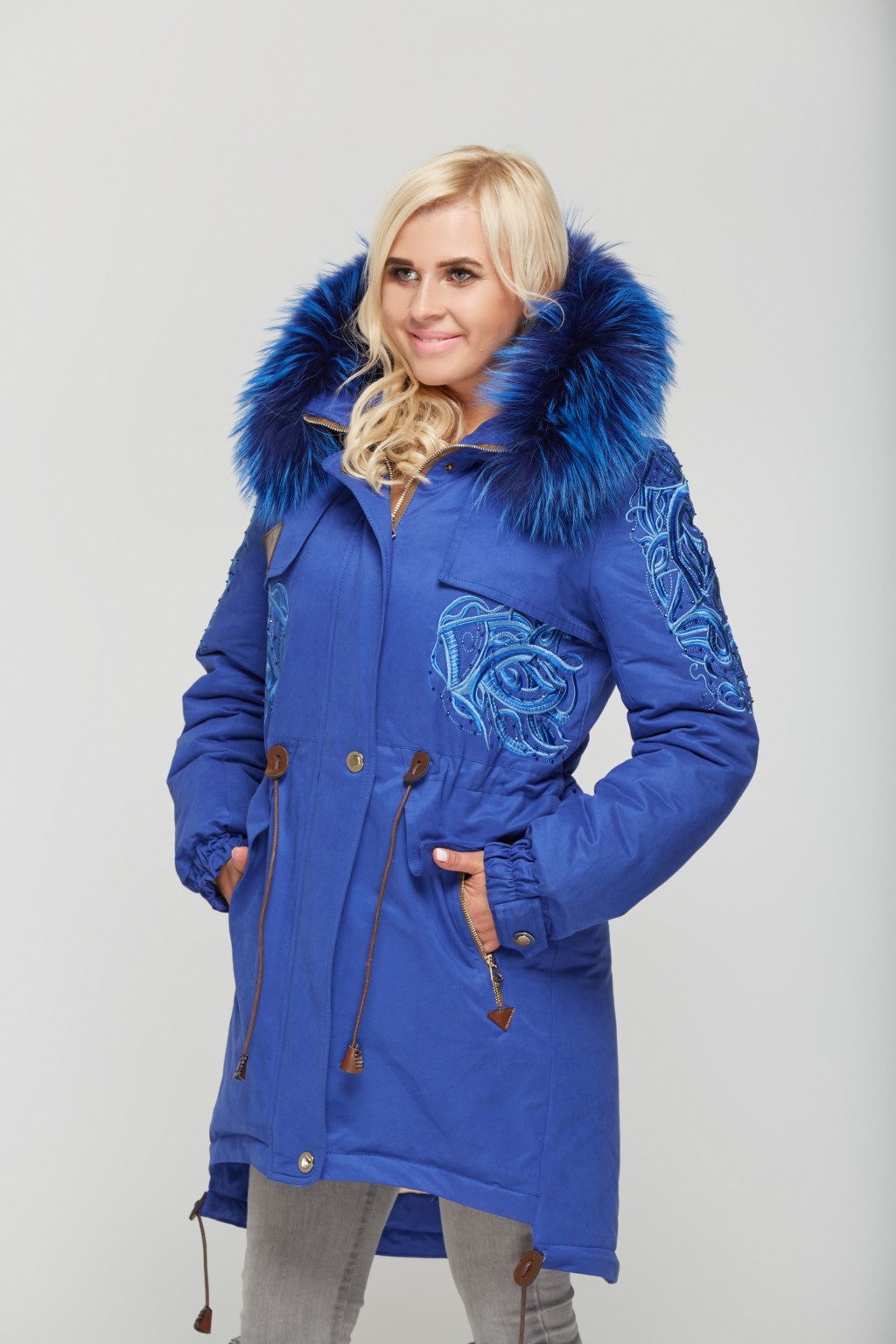 Зимняя парка Mila Nova П-7ех электрик — изображение 3