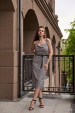 Летнее платье Mila Nova Ф-119 шоколад