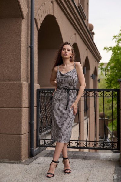 Летнее платье Mila Nova Ф-119 шоколад