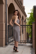 Летнее платье Mila Nova Ф-119 шоколад — изображение 2