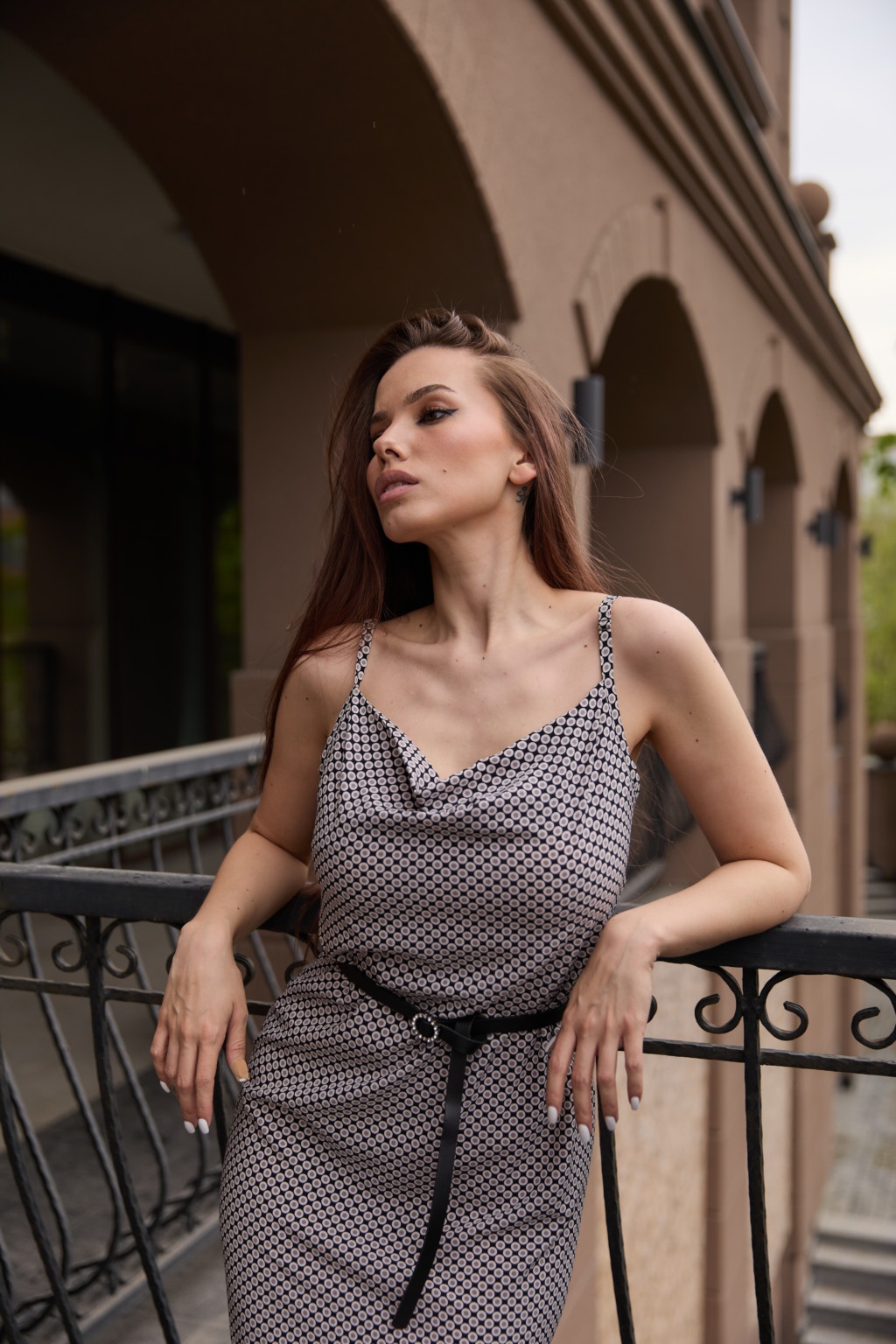 Летнее платье Mila Nova Ф-119 шоколад — изображение 3