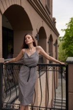 Летнее платье Mila Nova Ф-119 шоколад — изображение 6