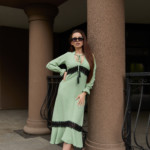 Летнее платье Mila Nova Ф-123 зеленое