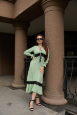 Летнее платье Mila Nova Ф-123 зеленое