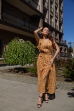 Летнее платье Mila Nova Ф-93 желтое — изображение 2