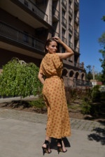 Летнее платье Mila Nova Ф-93 желтое — изображение 3