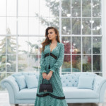 Летнее платье Mila Nova Ф-123 хаки