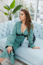 Летнее платье Mila Nova Ф-123 хаки — изображение 2