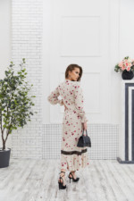 Летнее платье Mila Nova Ф-123 бежевое — изображение 2