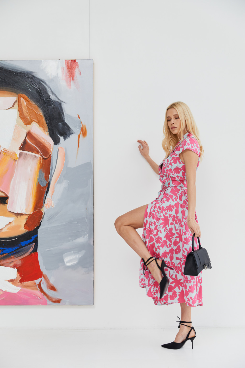 Летнее платье Mila Nova Ф-82 малина — изображение 2