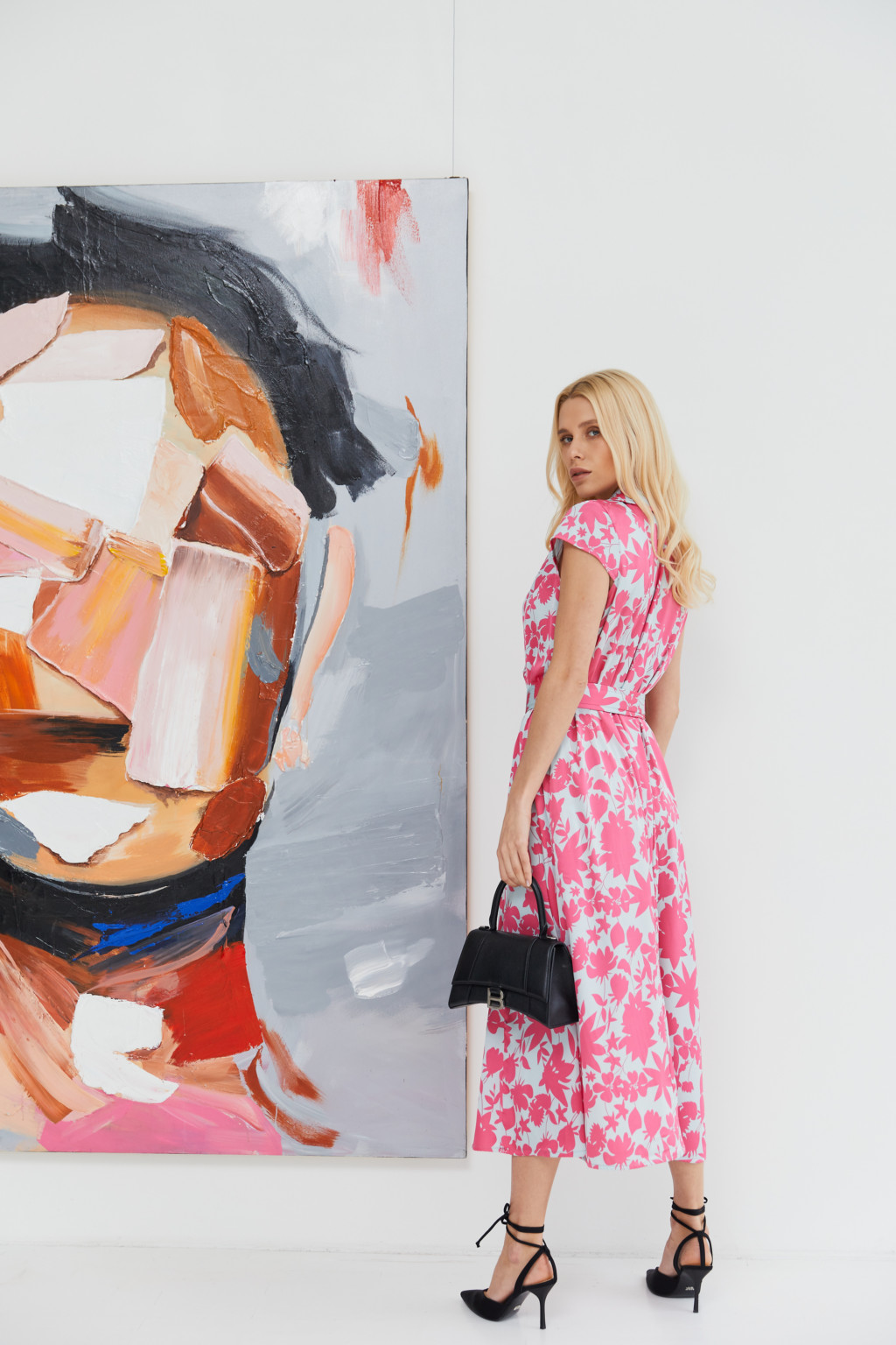 Летнее платье Mila Nova Ф-82 малина — изображение 3