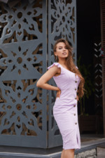 Летнее платье Mila Nova Ф-156 сирень — изображение 3