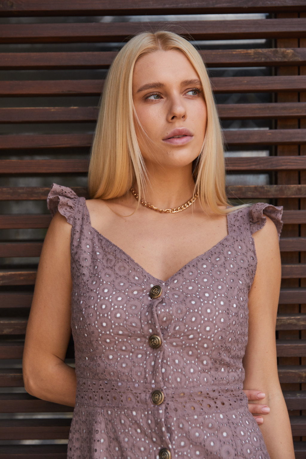 Летнее платье Mila Nova Ф-156 капучино — изображение 3