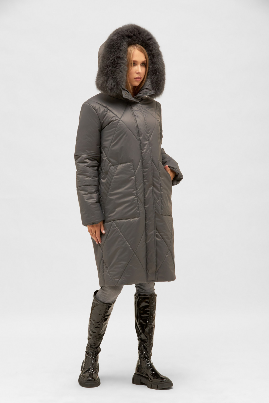 Куртка К-225 сірий - Зображення 1