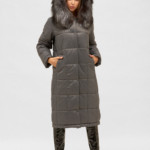 Зимняя Куртка Mila Nova К-227 серый