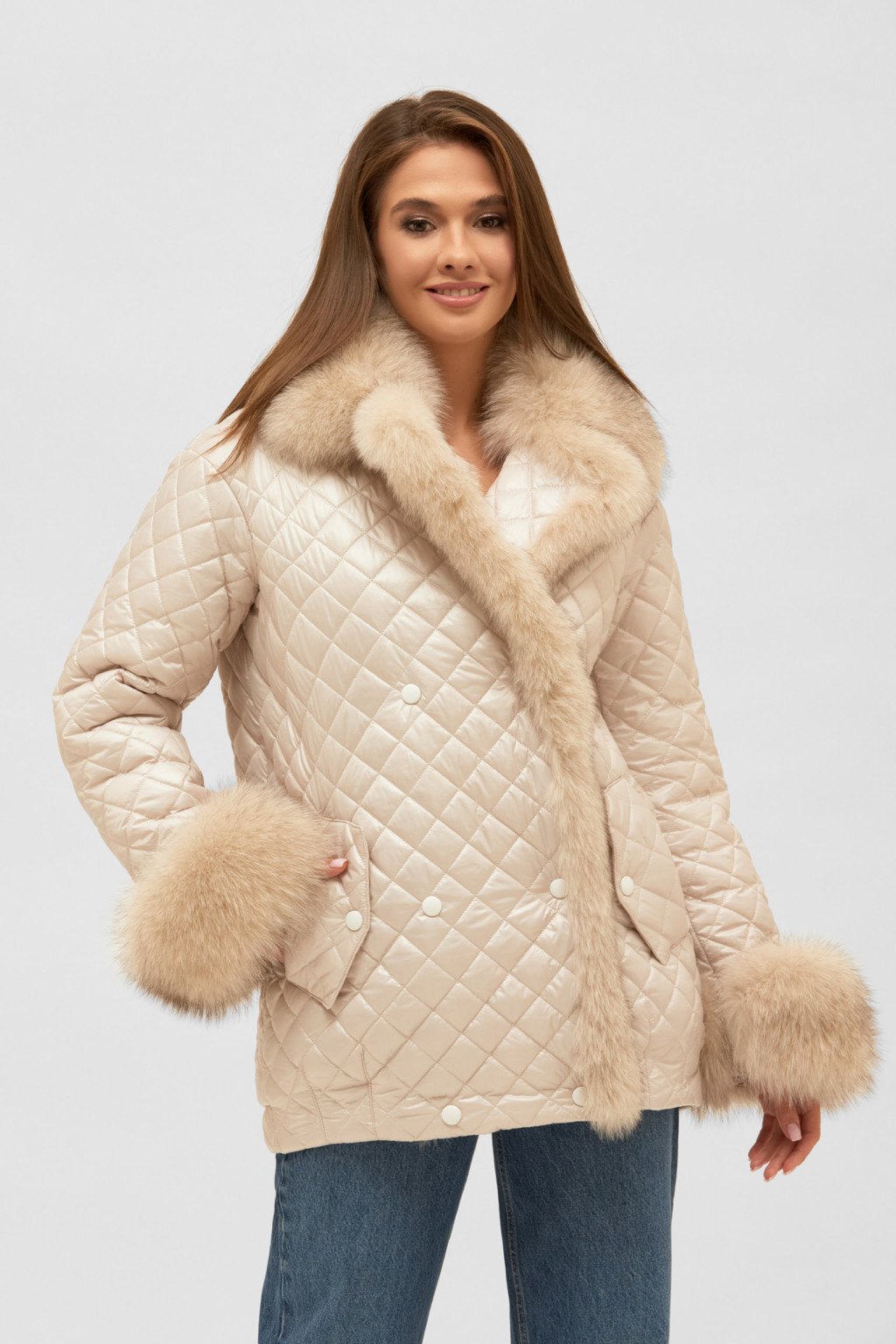 MN_08.21__35960 Куртка К-160 л молоко - Зображення 1